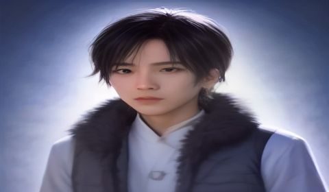 年轻用户在咖啡馆用笔记本浏览17cc内容发现页面，轻松愉快的下午时光，暖色调